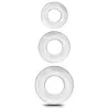 Beast Rings Lot de 3 cockrings souples Beast Rings Transparents